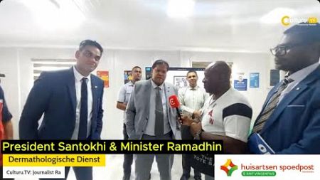 President Santokhi over reizen en diaspora