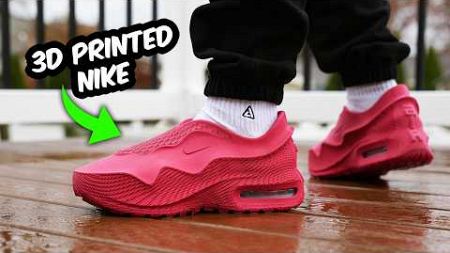 The 3D Printed Nike AIR MAX 1000 Sneaker REVIEW &amp; On Feet