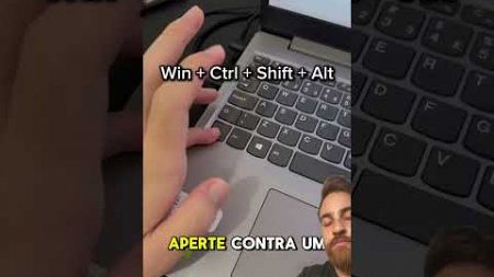 Seu pc faz isso e você nem sabia! 🚨 #pc #computador #atalhos #windows #shortsyoutube