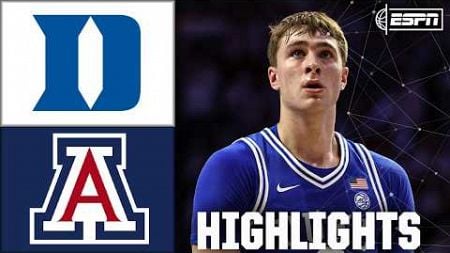 Duke Blue Devils vs. Arizona Wildcats | Full Game Highlights | ESPN College Basketball