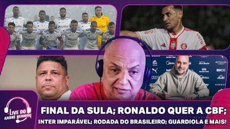 CRUZEIRO X RACING; PRESIDENTE RONALDO?; INTER VENCE O VASCO; GUARDIOLA NO CITY ATÉ 2027 E MAIS!