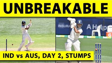 🔴BGT PERTH TEST, DAY 2 STUMPS: UNBREAKABLE YASHASVI-KL RAHUL, AUSTRALIAN BOWLERS KA BANAYA CHURMA