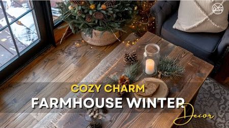 Embracing the Cozy Charm of Farmhouse Winter Decor