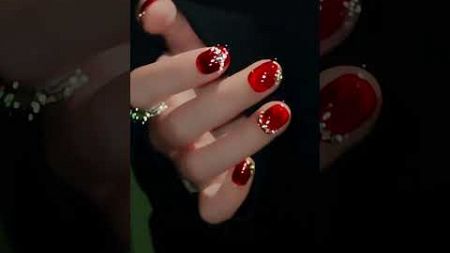 Nail Art Designs at Home with Polish, Acrylic, Glitter &amp; Stones #shorts #trending #viral