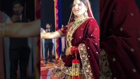 Tere liye sabko main aaj dilbar 😘♥️♥️ #song #wedding #bridegroom #shortvideo #shadi #celabration