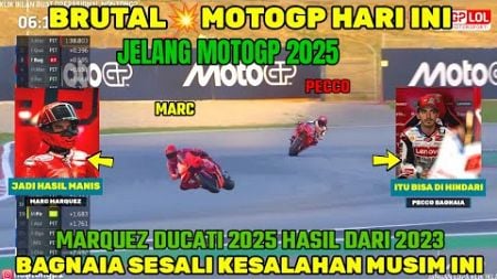 BRUTAL🔴BERITA MOTOGP HARI INI MARC MARQUEZ HASIL MANIS 2023,BAGNIA BANYAK KESALAHAN,MOTOGP HARI INI