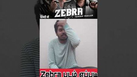 Zebra movie review in Tamil