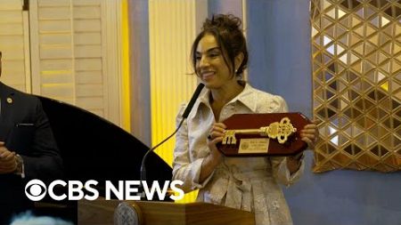 Michelle Miller honored with key to the city