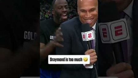 Draymond Green wanted to say hi to Richard Jefferson 🤣 #shorts