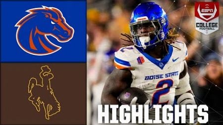 Boise State Broncos vs. Wyoming Cowboys | Full Game Highlights | ESPN College Football