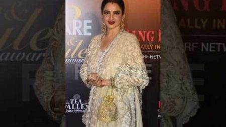 Superstar Rekha ji 💕 look of plazo suit🤗👍 #bollywood #viralvideo #fashion