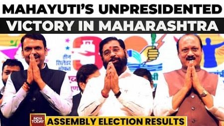 Maharashtra Election Results: Mahayuti&#39;s Historic Landslide Victory In Maharashtra | India Today