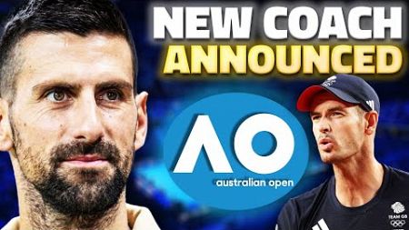 Djokovic APPOINTS Murray as NEW COACH ahead of Australian Open 2025 😲 | GTL Tennis News