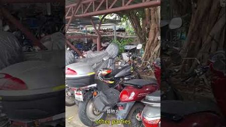 泰國安全嗎？ 放在外面的摩托車（安全帽放置座位）一週後會怎樣？Is Thailand safe?