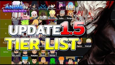 Tier list จัดอันดับตัวละคร อัปเดต 1.5 ตัวไหนเก่งบ้าง!? - Anime Vanguards