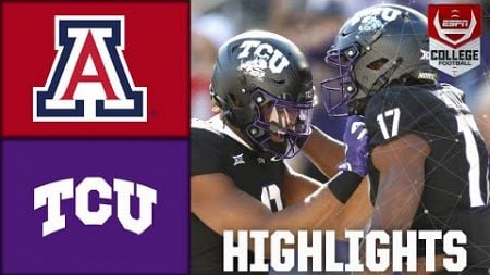 Arizona Wildcats vs. TCU Horned Frogs | Full Game Highlights | ESPN College Football