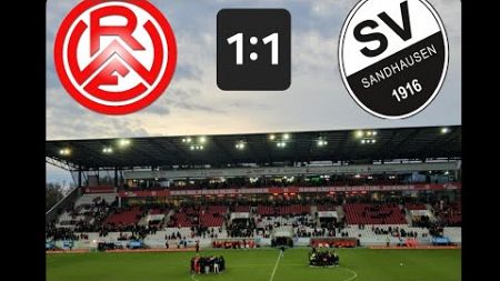 Rot-Weiss Essen - SV Sandhausen 1:1