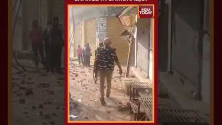 Uttar Pradesh&#39;s Sambhal Riot: Police Department Enforces Lathi Charge | India Today