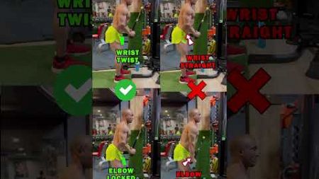 &quot;Common Triceps Pushdown Mistakes &amp; How to Fix Them 🚫&quot;