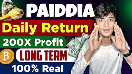 Earn Money Online In 2024 | Make Money Online With Paiddia | Adnan Crypto