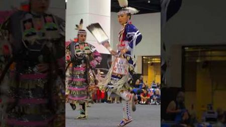 Teen Girl&#39;s Jingle 2 - Hunting Moon Pow Wow @halonamediaus #indigenous #powwow #dance #culture #fps