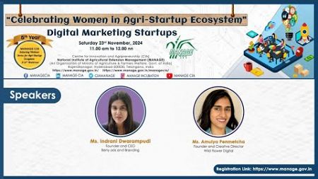 Celebrating Women in Agri-Startup Ecosystems — Digital Marketing Startups