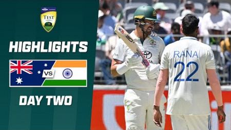 Australia v India 2024-25 | First Test | Day Two