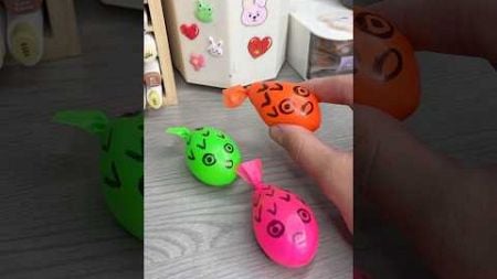 🐡Inflatable ￼DIY Balloon Pufferfish!? #diy #diycrafts #crafts #craft #cutecrafts #magic #thingstodo