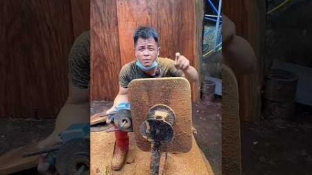 Wait for result 🤯😱 mini wood working hand craft art skill #viral #shorts