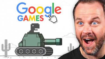 I Played Every Hidden Google Game!