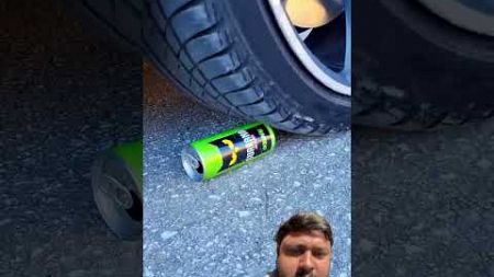 Crushing of bal and crunchy things by car tyre #asmr #crushing #shorts #trendingshorts