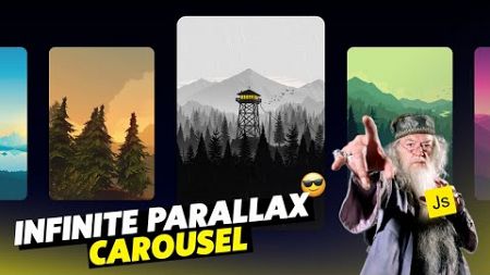 Crazy Parallax Carousel with HTML, CSS and JavaScript