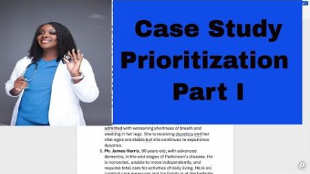 Case Study- Prioritization Part I