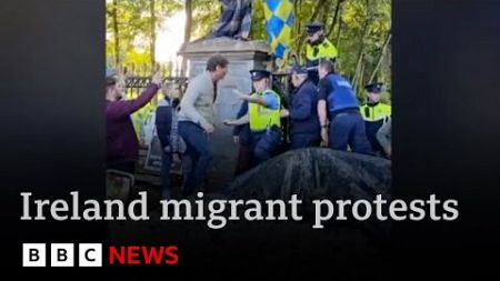 Ireland toughens response to mass migration as communities voice concerns | BBC News