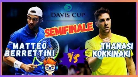 🔴Matteo Berrettini VS Thanasi Kokkinakis | Davis Cup 2024 🎾 #Tennis #live #Daviscup