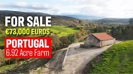 Portugal Farm Paradise for Sale! 2 Stone Houses, Stunning Views &amp; Renovation Ready 🌿