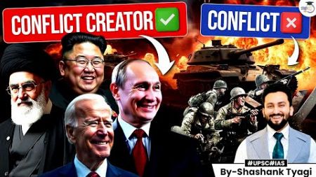 Who are conflict creators? PM Modi speech | Complete analysis | Iran | Biden | Putin | Kim Jong Un