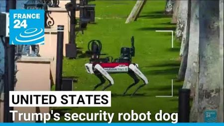 Spot, Donald Trump&#39;s security robot dog • FRANCE 24 English