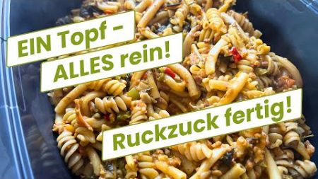 Schnelles Reste-Essen mit nur einem Topf: Zig Varianten! (One Pot)