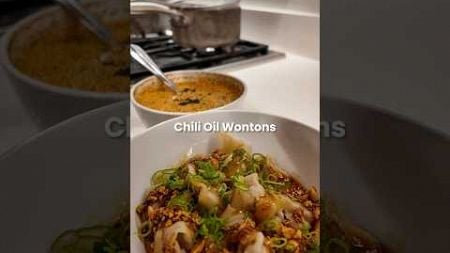 How to Make Chili Oil Wontons