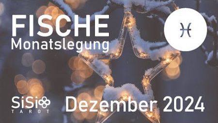 Tarotlegung Beziehungen Fische Dezember 2024 - Frei und unabhängig ins Glück