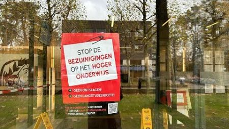 Regionieuws TV - Grote manifestatie in Den Haag tegen bezuinigingen op hoger onderwijs