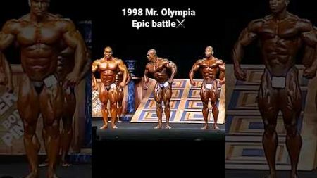 1998 MR. OlYMPIA EPIC BATTLE !! #shorts #bodybuilder #ytshorts #mrolympia #shorts #20k