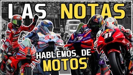 MIS NOTAS A LA TEMPORADA 2024 DE MOTOGP, ¿JORGE, MARC MÁRQUEZ Y PECCO UN 1O?