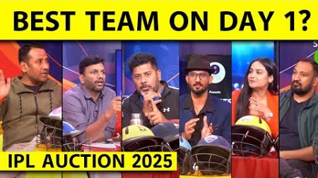 🔴DAY 1 IPL AUCTION SUMMARY: RCB SMART PICKS. BEST XI FOR CSK &amp; MI. DELHI, PUNJAB SRH LSG SOLID TEAMS