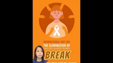 Break the silence: Raise awareness on violence against women