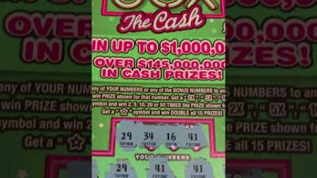 Win All ‼️ 50X the Cash #florida #lottery #scratchers #boom #shorts #floridalottery