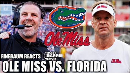 Ole Miss vs. Florida REACTION: Lane Kiffin needs SOUL SEARCHING - Finebaum | The Matt Barrie Show