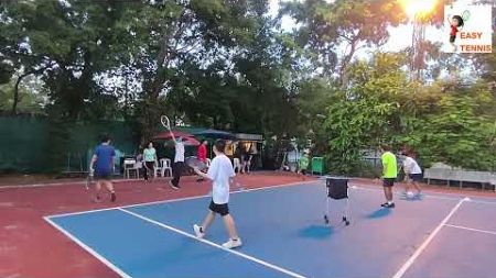 Easy Tennis Club เรียนเทนนิส กับครูเอ วันที่ 23 พฤศจิกายน 2567 EP.6