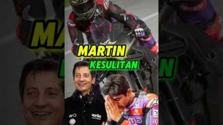 Motor Aprilia sulit❗Martin butuh waktu❗. #motogp #balapan #sports #shorts #vr46 #mm93